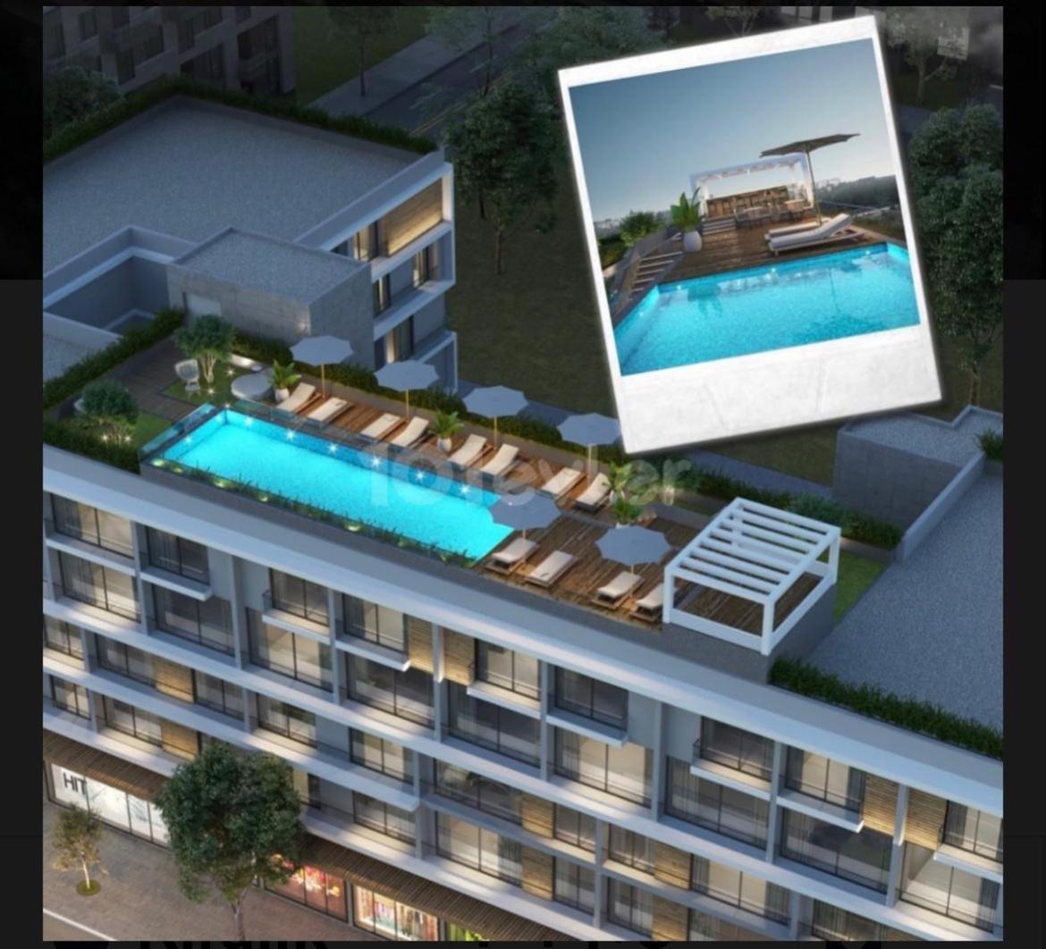 Apartment Kyrenia Center, 1room Bluepalm Site With Pool *